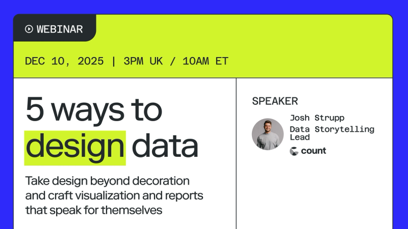 5 ways to design data