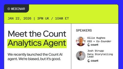 Meet the Count Analytics Agent